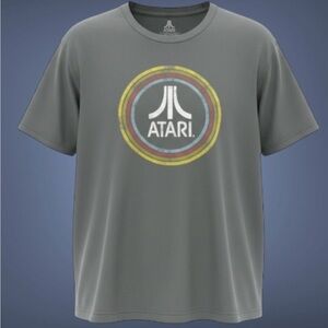 Ripple Junction Gray Atari Emblem Tee